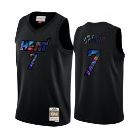 Män Miami Heat Tröja Goran Dragic 7 Iridescent HWC Collection Swingman